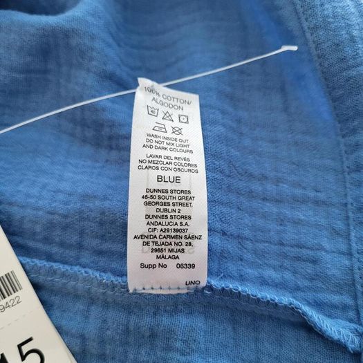 Dunnes beach cover-up, Size L / UK16-18, BNWT