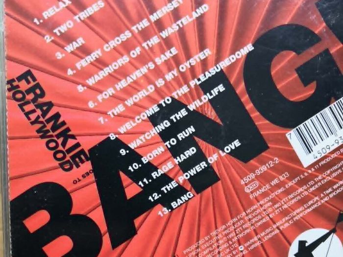 Bang... The Greatest Hits of Frankie Goes To Hollywood CD