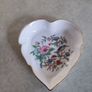 Aynsley Floral 'Pembroke' larger Heart Shaped Trinket Dish Image 4