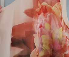 COAST floral print layered sleeveless top Sz 10UK - Rrp 59 (New)