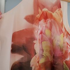 COAST floral print layered sleeveless top Sz 10UK - Rrp 59 (New)