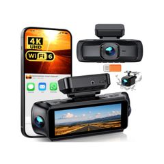 iZEEKER iD340 4-Channel Dash Cam, 4K