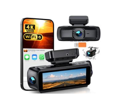 iZEEKER iD340 4-Channel Dash Cam, 4K