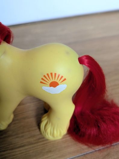 Vintage G1 My Little Pony Mountain Boy Sunburst RARE