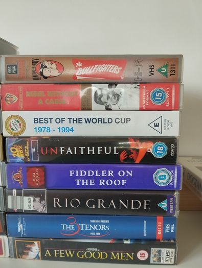 Classic Movies, Music & Sports VHS Collection