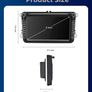 2 Din Car Radio Android 10.0 For VW Volkswagen Golf Polo Passat b7 b6 SEAT leon Skoda 8" inch 4+64G GPS Wifi 4G Carplay Image 8
