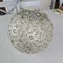 Metal and crystal lampshade Image 2