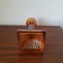 Art Deco Carnival Glass Candlestick Image 4