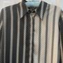 Mango black & gold blouse. Size S Image 2