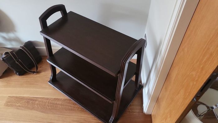 wooden trolley