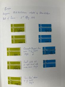 1965-74 Ireland used written up on spring back pages including some varieties/ errors in spring back album. Includes loads of spare pages. Note 66 rising set and MacCurtain & MacSweeney sets.