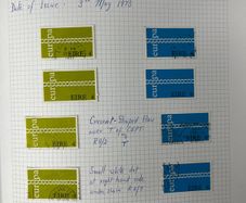 1965-74 Ireland used written up on spring back pages including some varieties/ errors in spring back album. Includes loads of spare pages. Note 66 rising set and MacCurtain & MacSweeney sets.