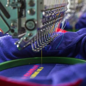 Custom Logo Embroidery - Company Logo Stitching