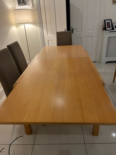 dining table extending