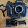 Nikon F4s camera body for parts. Image 5
