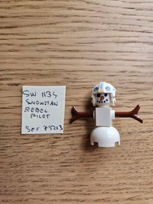 lego sw1134 snowman rebel pilot, set 75213