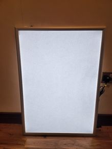 White backdrop LED