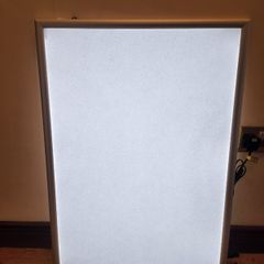 White backdrop LED