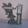 Past times pewter thermometer,Fairy, Home decor, Pewter ornament Image 4