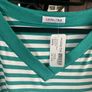 Mona Lisa of Germany  FURTHER REDUCED. two piece outfit , in Jade green, a beautiful light jacket and a matching jade and white top . Length of jacket is 35 inches and the top also Image 6