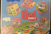 Ravensburger Peppa Pig 6 in 1 Boardgame