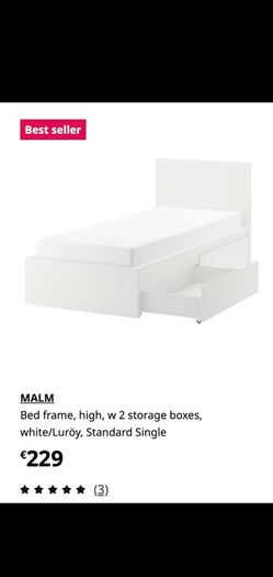 Single Bed Malm Ikea
