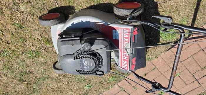 Maxicatch petrol lawnmower
