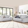 Brand New Leather Non Recliner Gretal Couches Instock On Discount Prices And Free Home Delivery Image 2