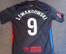 Barcelona Lewandowski jersey