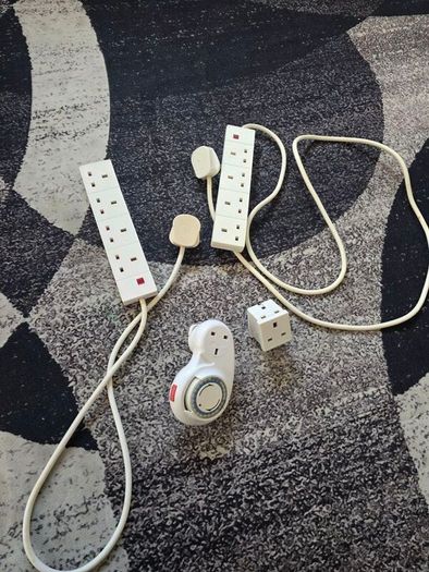 Extension leads and adapter