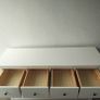 Chest of 8 drawers Hemnes white Image 2