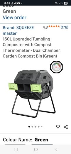 Tumbling composter