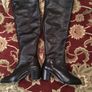 Dune over the knee leather boots, size EU-40, UK-7 Image 4