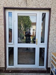 Aluminium patio door