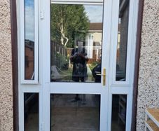 Aluminium patio door