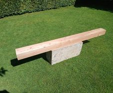 Wood beam.