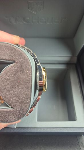 Tag Heuer Aquaracer two tone ladies watch , MOP dial.