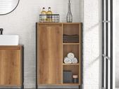 Laundry Cabinet Storage Bathroom Unit Vintage style