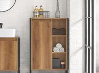 main image for ad Laundry Cabinet Storage Bathroom Unit Vintage style