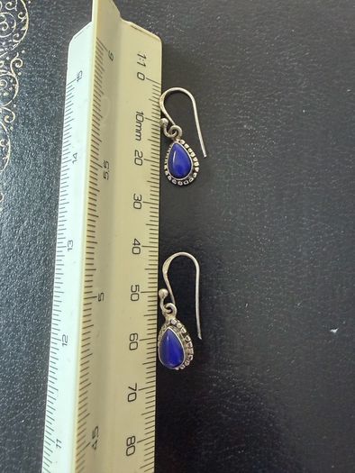 silver earrings