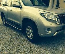 Toyota Landcruiser Now Model 2015 Side Crome Rails