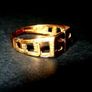 Vintage 9ct Gold 'Street Royalty' (SR) Ring Image 9