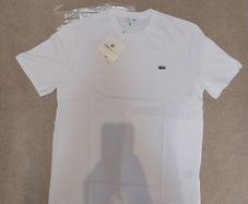 White lacoste t-shirt