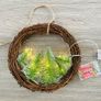 Battery Powered Woodland Tree Light Up Wreath Image 2