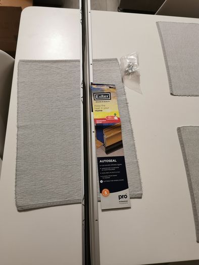 Threshold draught and rain excluder