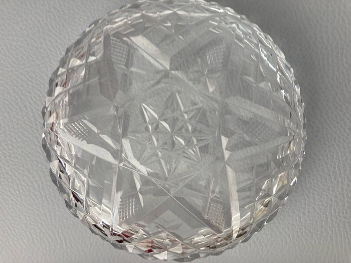 Crystal "rare "coaster /trinket dish PRICE DROP