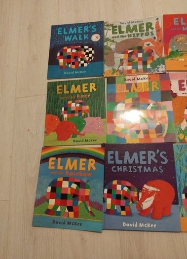 9 Elmer books