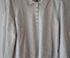 H&M Natural Polo Jumper