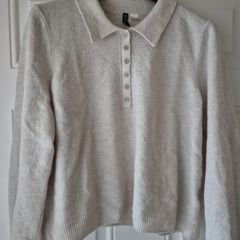 H&M Natural Polo Jumper
