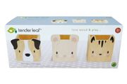 Tender Leaf Toys Pet Pencil Holders - Wooden Dog And Cat Desk Organiser and Tidy For Childrens Desks